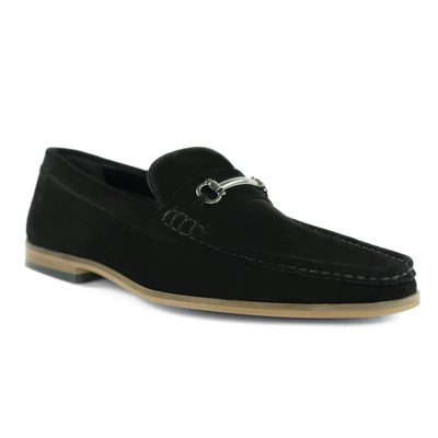 Men's stylish leather Chukka shoes / boots dark brown M467DBS