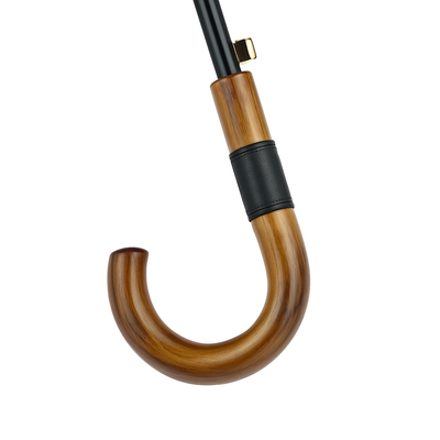 Duży parasol przeciwdeszczowy rodzinny - czarny