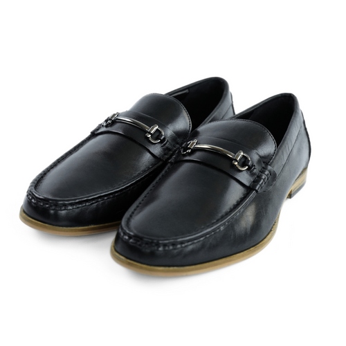 Men's stylish leather Chukka shoes / boots dark brown M467DBS