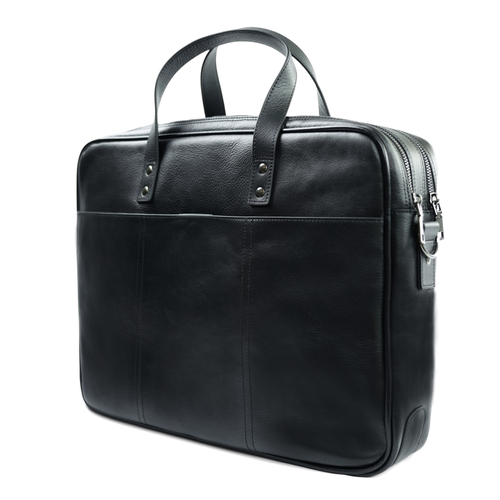 GENUINE LEATHER SHOULDER BAG SL05 NEWBRIDGE BLACK