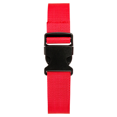 Security luggage strap set for suitcase SA50 red