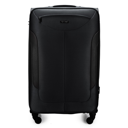 Large soft luggage XL Solier STL1801 black