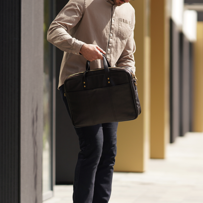 GENUINE LEATHER SHOULDER BAG SL05 NEWBRIDGE BROWN