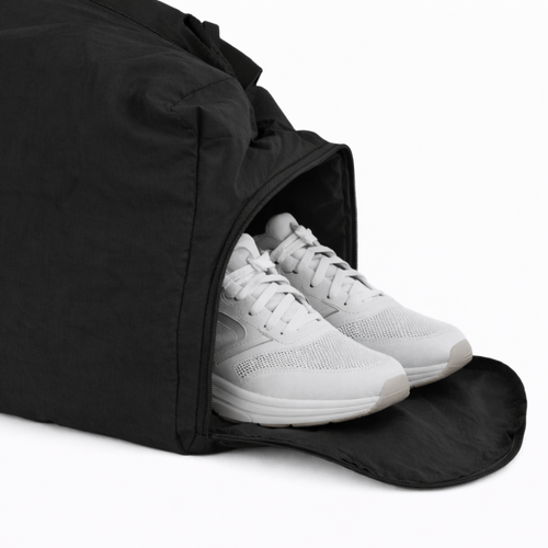 Genuine leather woman's laptop bag FL25 black with snake pattern