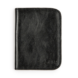 Brown leather wallet / passport holder SOLIER SW07