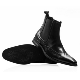 Classic leather Chelsea Jodhpur boots for men