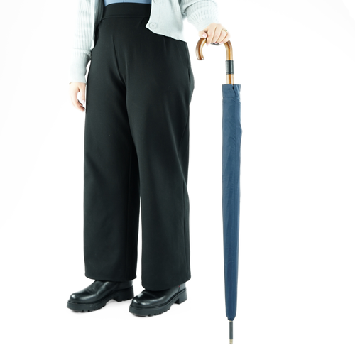 Duży parasol przeciwdeszczowy rodzinny - granatowy