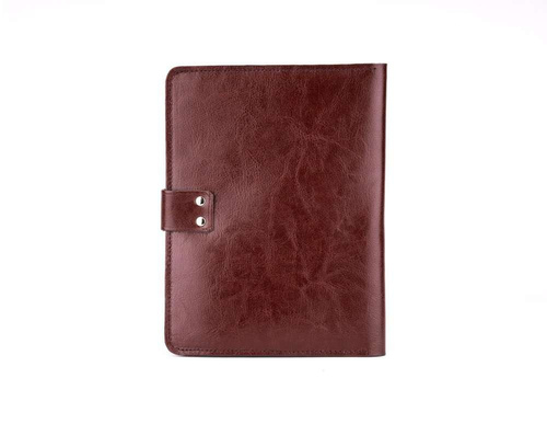 Genuine leather men's organiser Solier SA21 burgundy