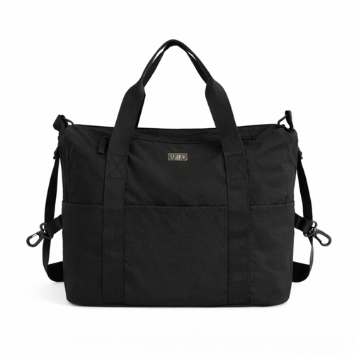 Genuine leather woman's laptop bag FL25 black with snake pattern