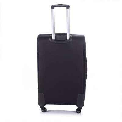 Large soft luggage XL Solier STL1316 black/red