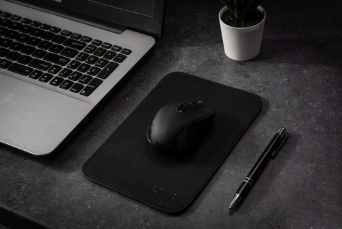 Genuine leather mouse pad Solier SA42 black