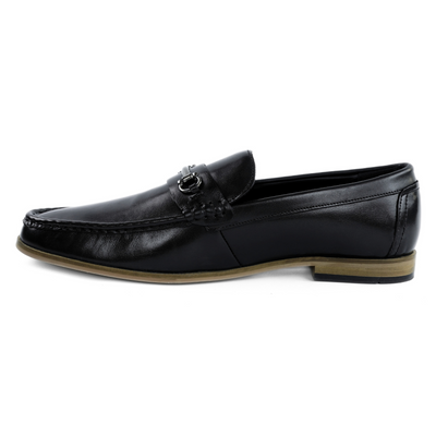 Men's stylish leather Chukka shoes / boots dark brown M467DBS