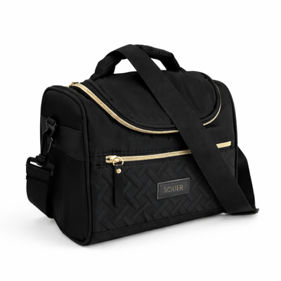Torba termiczna Solier lunch box torba na kanapki - czarna