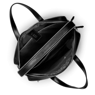 GENUINE LEATHER SHOULDER BAG SL05 NEWBRIDGE BLACK