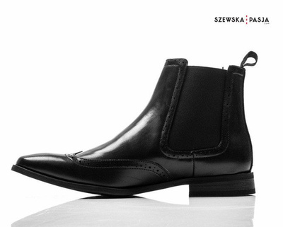 Classic leather Chelsea Jodhpur boots for men