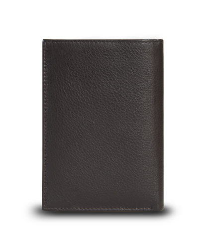 Elegant brown leather wallet RFID SOLIER SW34