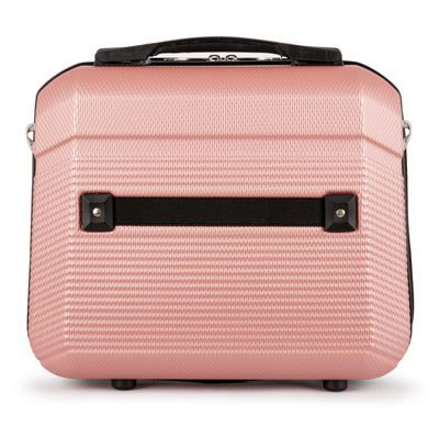 Cosmetic travel case ABS STL945 pink