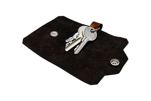 Leather men's key holder SOLIER SA11 Vintage Brown