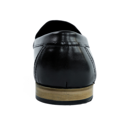 Men's stylish leather Chukka shoes / boots dark brown M467DBS