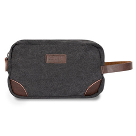 Men's canvas beauty bag SK05 dark grey