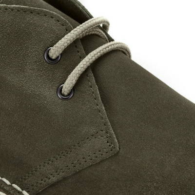 Men's stylish leather Chukka shoes / boots M 400ES