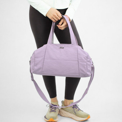 Materiałowa torba treningowa Solier SM05 Shala - róż