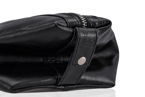 Elegant leather men's beauty bag SOLIER PERTH