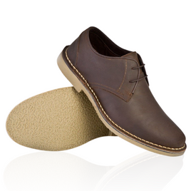 Klasyczne skórzane męskie półbuty Brogsy