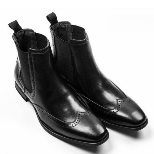 Classic leather Chelsea Jodhpur boots for men