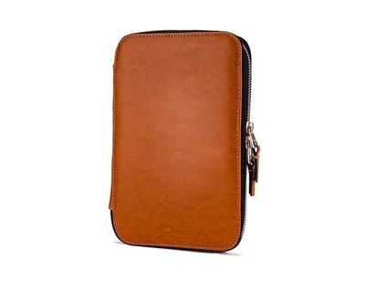 Genuine leather organiser Solier SA38 camel