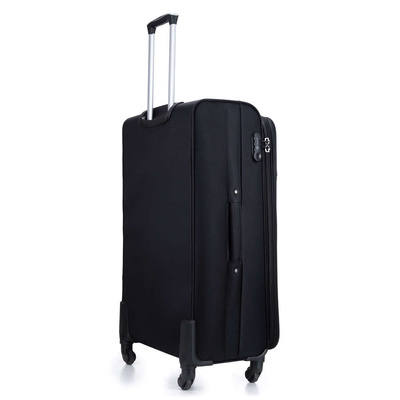 Large soft luggage XL Solier STL1651 black-red