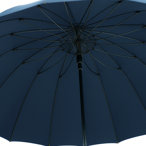 Duży parasol przeciwdeszczowy rodzinny - granatowy