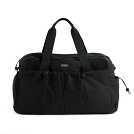 Torba weekendowa podróżna skórzana Solier SL39 Astrin czarna