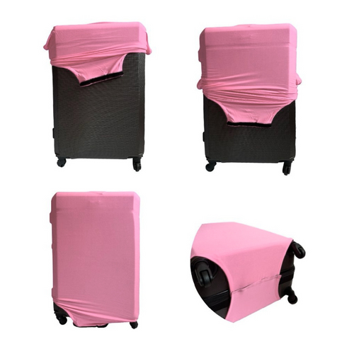 Luggage cover L Solier SA54 pink
