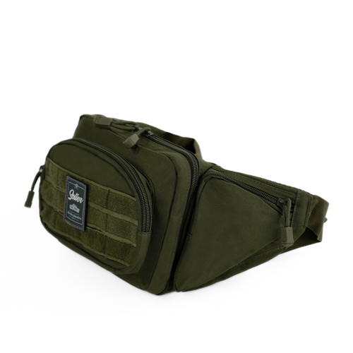 Genuine leather woman's laptop bag FL25 black with snake pattern