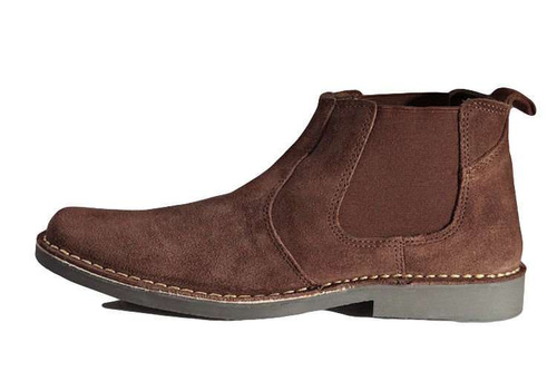 Classic leather suede Chelsea boots brown M765DBS