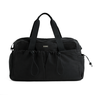 Materiałowa sportowa torba na trening SM06 Moira - czarna