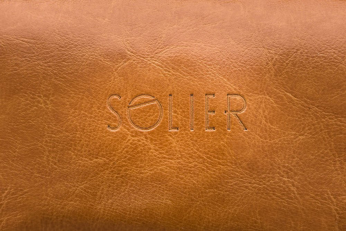 Elegant leather men's beauty bag SOLIER PERTH