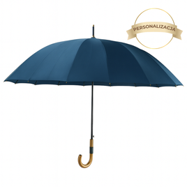 Duży parasol przeciwdeszczowy rodzinny - granatowy