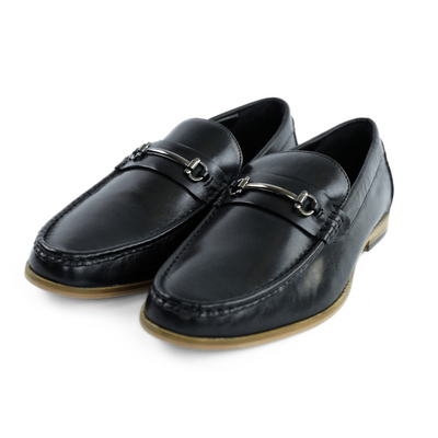 Men's stylish leather Chukka shoes / boots dark brown M467DBS