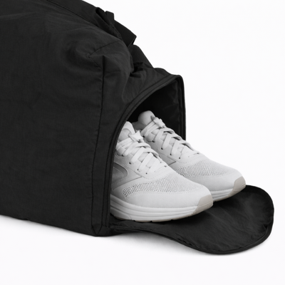 Sportowa torba materiałowa fitness pilates Solier FB53 Teya - czarna