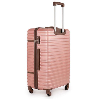 MEDIUM SUITCASE 22' STL957 ABS PINK