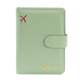 Torba weekendowa podróżna skórzana Solier SL39 Astrin czarna