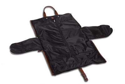 Genuine leather men's garment bag SL18 Harlow vintage brown