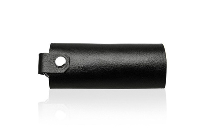 Leather men's key holder SOLIER SA11 BLACK