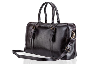 Brown men`s weekend bag HAMILTON