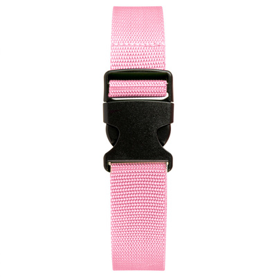 Security luggage strap set for suitcase SA50 pink