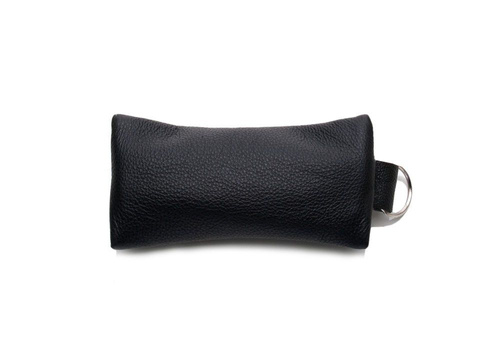 Leather men's key holder SOLIER SA18 BLACK