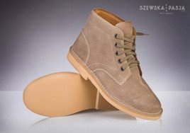 Men's stylish leather Chukka shoes / boots