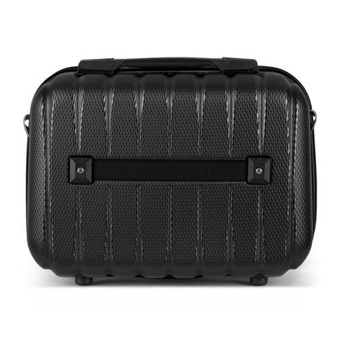 Cosmetic travel case ABS STL902 black